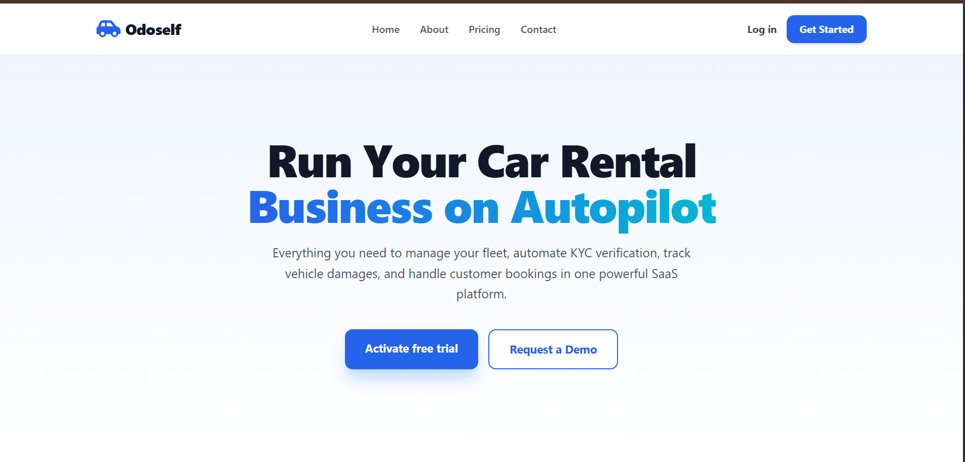 OdoSelf Platform